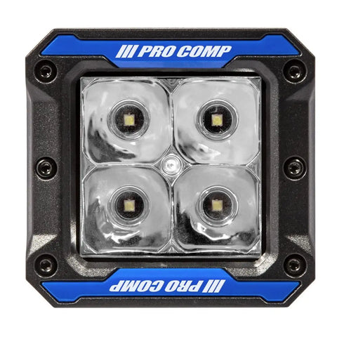 Pro Comp Suspension 76414P 2X2 Square 3W Led Spot Pair