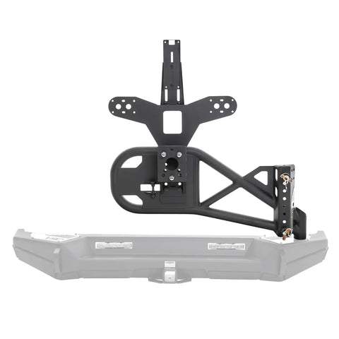 Smittybilt 76857LT - GEN2 BOLT-ON TIRE CARRIER LT
