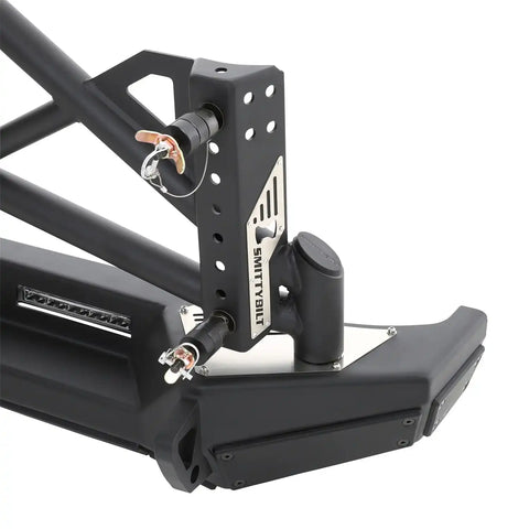 Smittybilt 76857LT - GEN2 BOLT-ON TIRE CARRIER LT