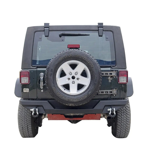 Paramount Automotive 81-10400 - 2007-2018 Jeep Wrangler JK Jeep Rear Bumpers