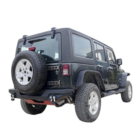 Paramount Automotive 81-10400 - 2007-2018 Jeep Wrangler JK Jeep Rear Bumpers