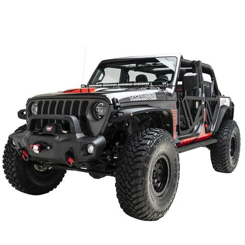 Paramount Automotive 81-20301 - 2007-2022 Jeep JK/JL/Gladiator JT Jeep Front Bumpers