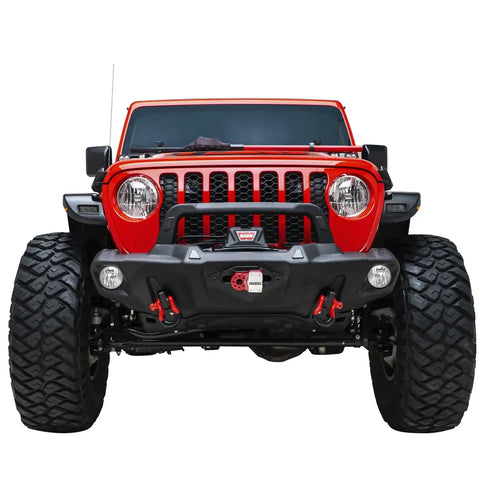 Paramount Automotive 81-20301 - 2007-2022 Jeep JK/JL/Gladiator JT Jeep Front Bumpers