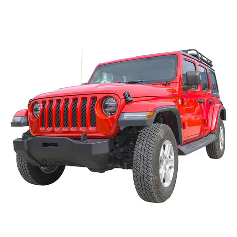 Paramount Automotive 81-20303 - 2007-2022 Jeep Wrangler JK/JL & Gladiator JT Jeep Front Bumpers