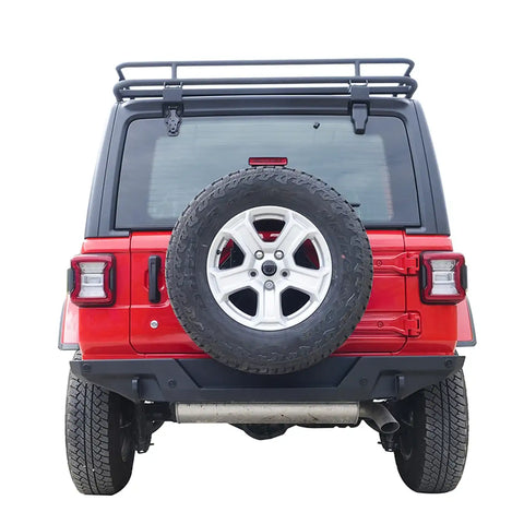 Paramount Automotive 81-20401 - 2018-2022 Jeep Wrangler JL Jeep Rear Bumpers