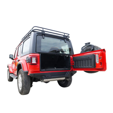 Paramount Automotive 81-20401 - 2018-2022 Jeep Wrangler JL Jeep Rear Bumpers