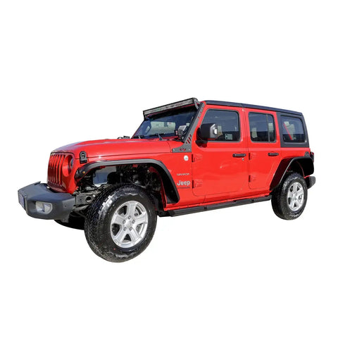 Paramount Automotive 81-20602 - 2018-2022 Jeep Wrangler JL Jeep Rock Sliders