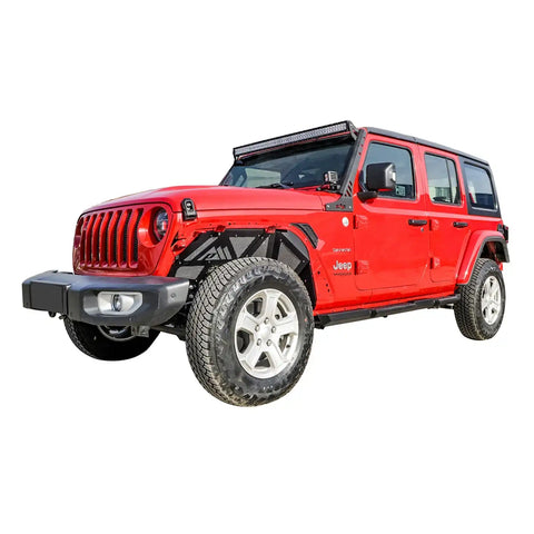 Paramount Automotive 81-21200 - 2018-2023 Jeep Wrangler JL & Gladiator JT Jeep Inner Fender Kit