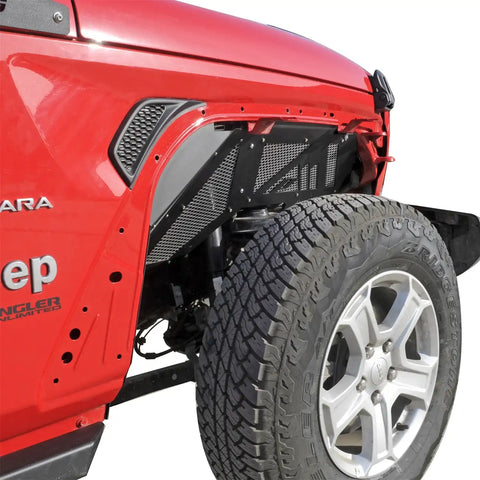 Paramount Automotive 81-21200 - 2018-2023 Jeep Wrangler JL & Gladiator JT Jeep Inner Fender Kit