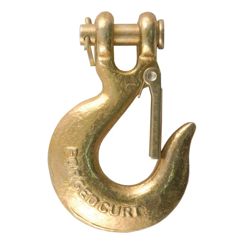 CURT 81550 - 5/16in. Safety Latch Clevis Hook (14000 lbs Pin)
