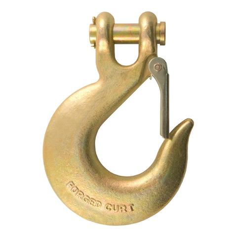 CURT 81920 - 5/8in. Safety Latch Clevis Hook (65000 lbs Pin)