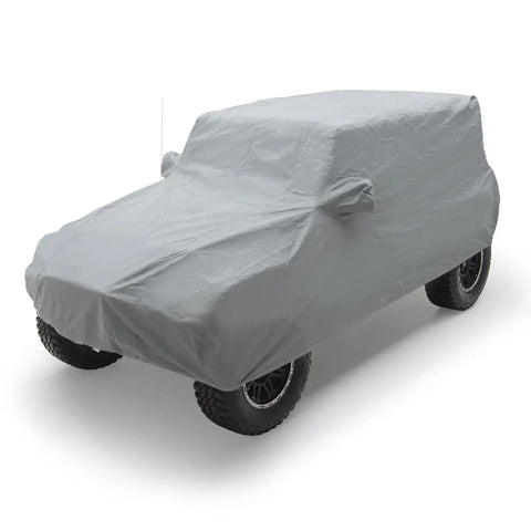 Smittybilt 835 - Complete Cover W/Storage Bag, Lock & Cable Gray