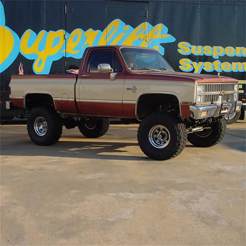 Superlift K424 8"LiftKit(w/52"RrSprngs)-73-87K10/K15&73-91Blzr/Jmy/Sbrbn4WD-RrSprngKit wSLShks