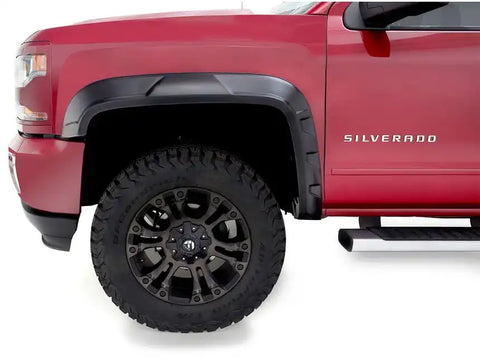 Bushwacker 20117-02 DRT STYLE FENDER FLARE - 2Pc Front