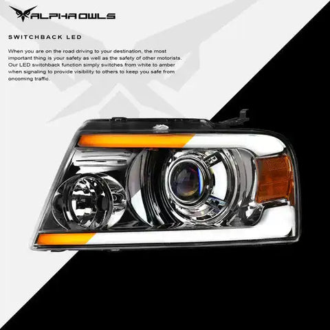 Alpha Owls 8707449 - SQX Series Headlights