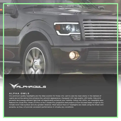 Alpha Owls 8707456 - LMX Series Headlights