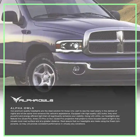 Alpha Owls 8707494 - SQX Series Headlights