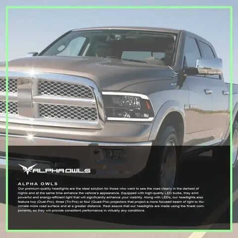 Alpha Owls 8707715 - SQ Series Headlights