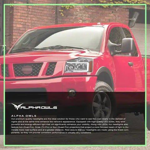 Alpha Owls 8707746 - SQ Series Headlights