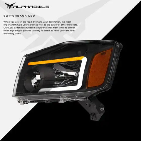 Alpha Owls 8707753 - SQ Series Headlights