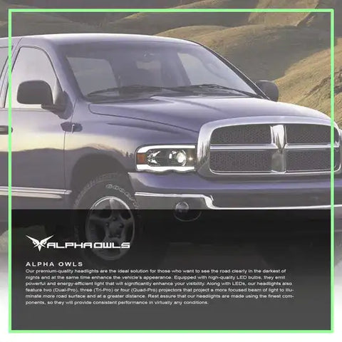 Alpha Owls 8708125 - SQP Series Headlights