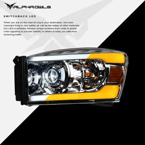 Alpha Owls 8709412 - SQX Series Headlights