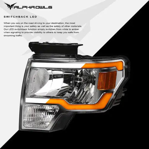 Alpha Owls 8709528 - SQ Series Headlights