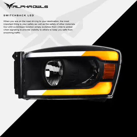 Alpha Owls 8709610 - SQ Series Headlights