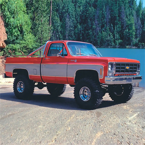 Superlift K420 6 Lift Kit - 73-87 K10/K15 & 73-91 Blazer/Jimmy/Sub 4WD-Rr Blck wSL Shks