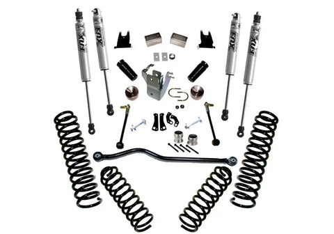 Superlift K928F 4 inch Lift Kit - 2007-2017 Jeep Wrangler JK Unlimited with FOX Shocks