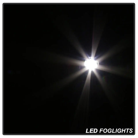 Spyder Auto 9043352 OEM Style Full LED Fog Light W/Switch- Clear -