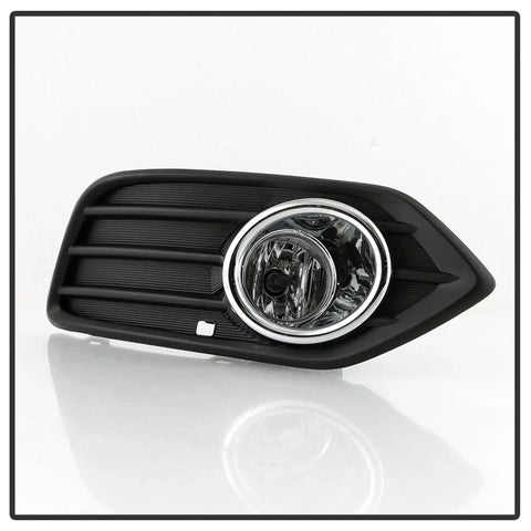 Spyder Auto 9044267 OEM Style Fog Lights W/OEM Switch And Chrome Trim Cover - Clear