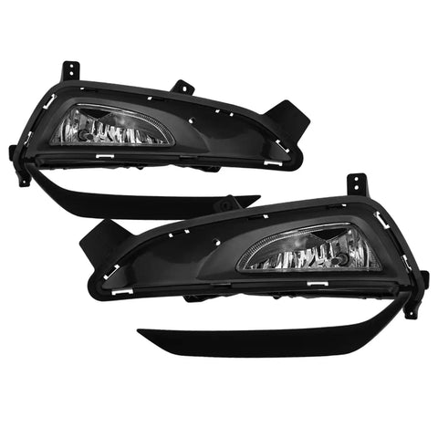 Spyder Auto 9044274 OEM Style Fog Lights W/Switch - Clear