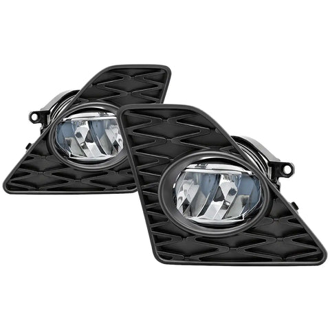 Spyder Auto 9044304 OEM LED Fog Lights W/OEM Switch - Clear