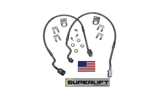 Superlift 91260 Bulletproof Brakes Hose - Front 95-97 Ranger w/ 4-6 Lift