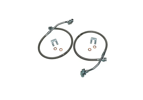 Superlift 91350 Bullet Proof Brake Hose - Front 79-86 GM PU/Blazer/Suburban w/ 4-6 Lift