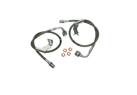 Superlift 91365 Bullet Proof Brake Hose - Front 87 GM PU & 87-91 Blazer/Suburban w/ 8-12 Lift