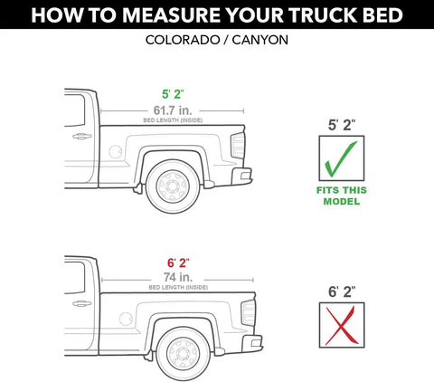 Extang 92350 - Trifecta 2.0 15-22 Colorado/Canyon 5'2"