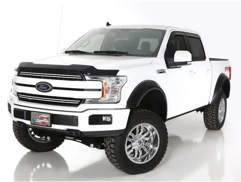 Bushwacker 50061-02 DRT STYLE FENDER FLARE - 2Pc Front