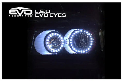 CIPA USA 93207 EVO Formance LED Eyes (Halos) - White