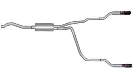 Gibson Performance Exhaust 9508 Cat-Back Dual Split System Aluminized