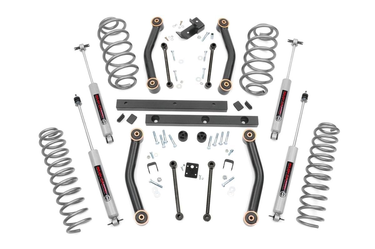 4 Inch Lift Kit | Jeep Wrangler TJ 4WD (1997-2002)