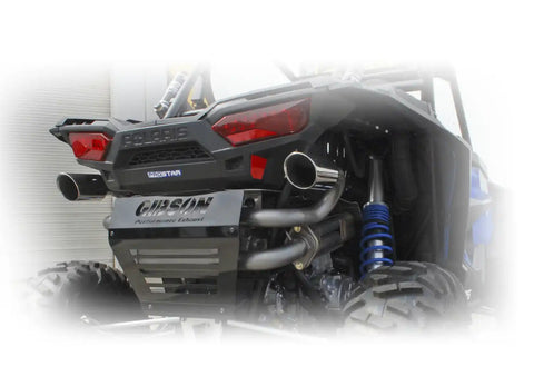 Gibson Performance Exhaust 98021 Polaris UTV Dual Stainless