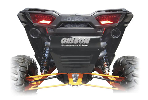 Gibson Performance Exhaust 98026 Polaris UTV Dual Black Ceramic