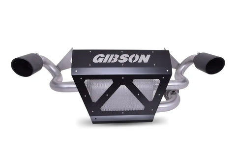 Gibson Performance Exhaust 98042 Polaris UTV Dual Black Ceramic