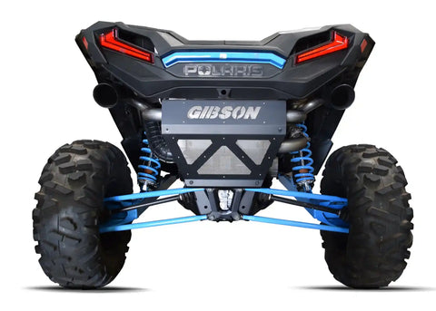 Gibson Performance Exhaust 98043 Polaris UTV Dual Black Ceramic