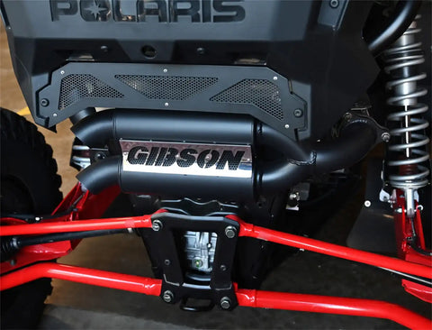 Gibson Performance Exhaust 98050 Polaris UTV Dual Black Ceramic
