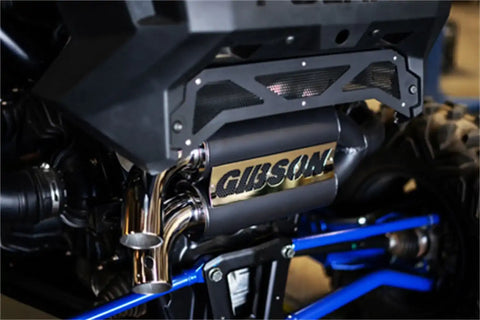 Gibson Performance Exhaust 98051 Polaris UTV Dual Side Black Ceramic