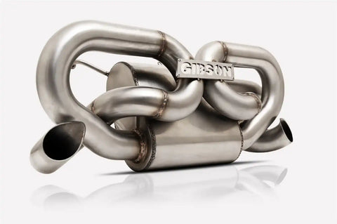 Gibson Performance Exhaust 98052 Polaris UTV Dual Side Black Stainless