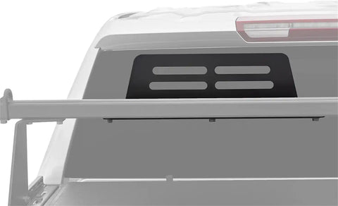 ADARAC 4004028 ACCESSORIES Roof Rack Accessory Cab Guards (set of 2)(Silver)